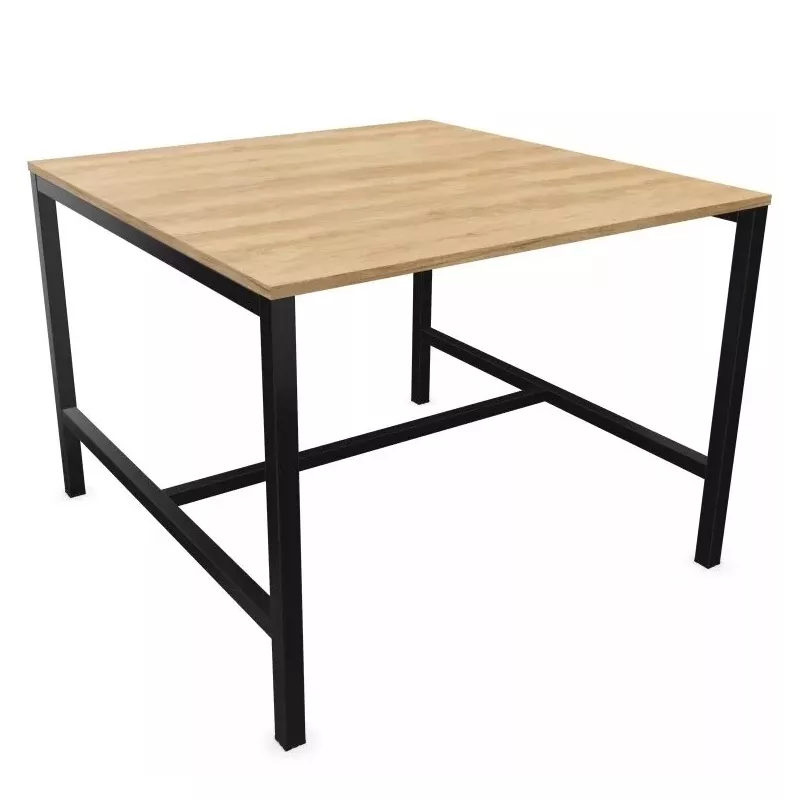 ASTROLITE HAUTE│Table polyvalente carrée 140x143x105cm