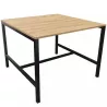 ASTROLITE HAUTE│Table polyvalente carrée 140x143x105cm