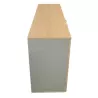 SANMA│Armoire L 120 cm - 3 portes │Chêne Clair / Gris aluminium