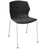 MY FRILL│Chaise Monocoque│4 pieds acier blanc│Coloris à choix