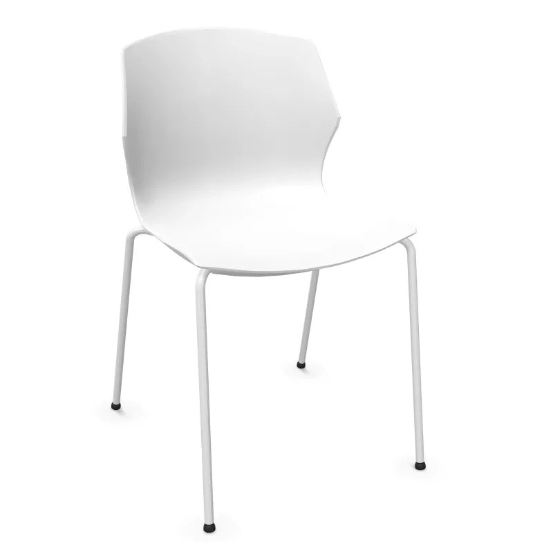MY FRILL│Chaise Monocoque│4 pieds acier assortis à la coque│Coloris à choix