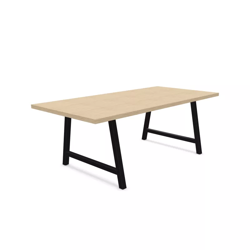 COHESION│Table Conférence L200xP100│38 mm│8-10 personnes