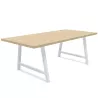 COHESION│Table Conférence L200xP100│38 mm│8-10 personnes