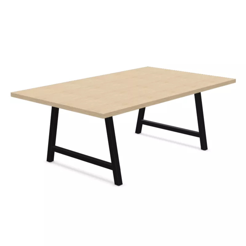 COHESION│Table Conférence L200xP120│38 mm│8-10 personnes