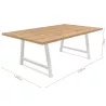 COHESION│Table Conférence L200xP120│38 mm│8-10 personnes