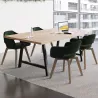 COHESION│Table Conférence L240xP120│38 mm│10-12 personnes