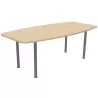 ENSEMBLE│Table tonneau│L200xP100│4 pieds│6-8 personnes