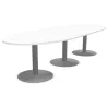 ENSEMBLE│Table ovale│L325xP120│3 pieds│10-12 personnes