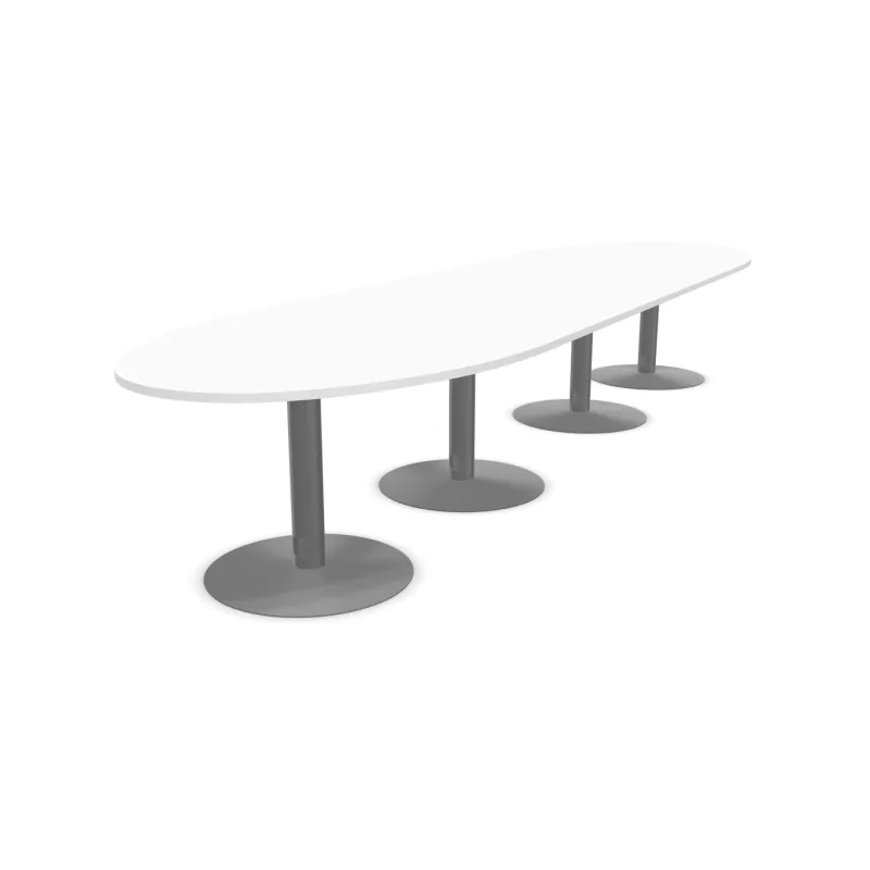 ENSEMBLE│Table ovale│L450xP120│4 pieds│14-16 personnes
