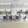 ENSEMBLE│Table ovale│L575xP120│5 pieds│18-22 personnes