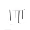 ENSEMBLE│Table ronde 4 pieds│100 cm│ 3-4 personnes