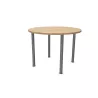 ENSEMBLE│Table ronde 4 pieds│100 cm│ 3-4 personnes