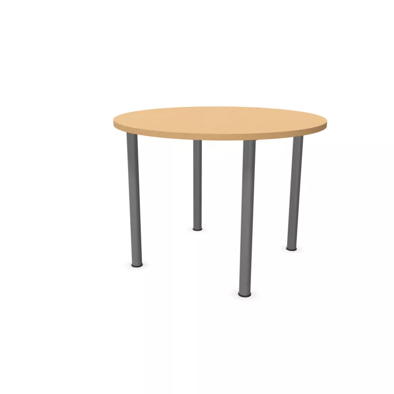 ENSEMBLE│Table ronde 4 pieds│120 cm│ 4 personnes