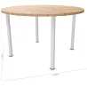 ENSEMBLE│Table ronde 4 pieds│120 cm│ 4 personnes