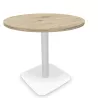 ELOISE│Table ronde pied central│80 cm│2-3 personnes