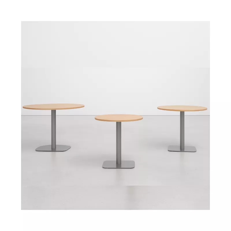 ELOISE│Table ronde pied central│80 cm│2-3 personnes