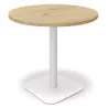 ELOISE│Table ronde pied central│80 cm│2-3 personnes