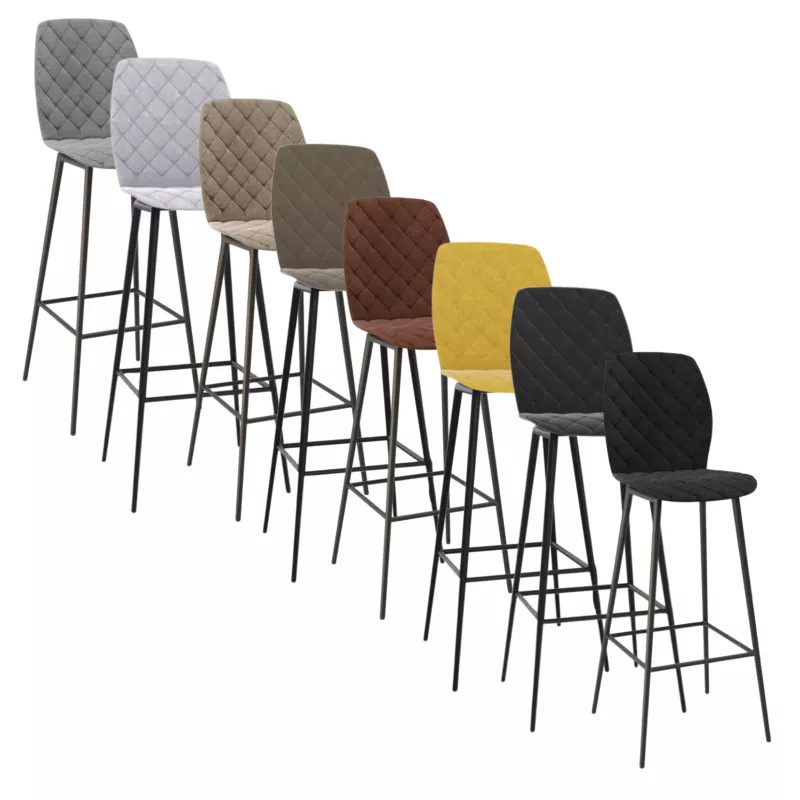 VEGAS │Tabouret - Assise pivotante│Coloris à choix