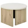ECLYPSE│Table basse gigogne│60x96xh35/38 cm