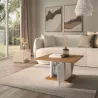 ATOS│Table basse rangement bar│69x69xh38 cm