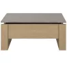 DENVER│Table basse relevante "Up&Down"│52x90xh40/52 cm│Chêne rockwood