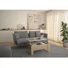 DENVER│Table basse relevante "Up&Down"│52x90xh40/52 cm│Chêne rockwood