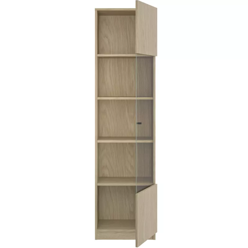 IRIS│Vitrine 1 porte verre│38x45xh172 cm