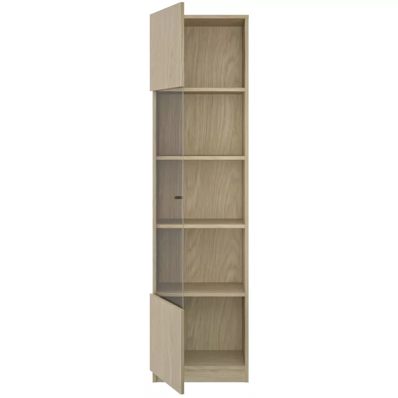IRIS│Vitrine 1 porte verre│38x45xh172 cm