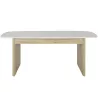 GALEO│Table angles arrondis 1 allonge│100x200/248xh78 cm│6-10 personnes