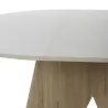 GALEO│Table ronde 1 allonge│120/160xh74 cm│4-6 personnes