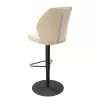 BUDAPEST│Tabouret H115 cm - Assise pivotante 360°│Tissus à choix