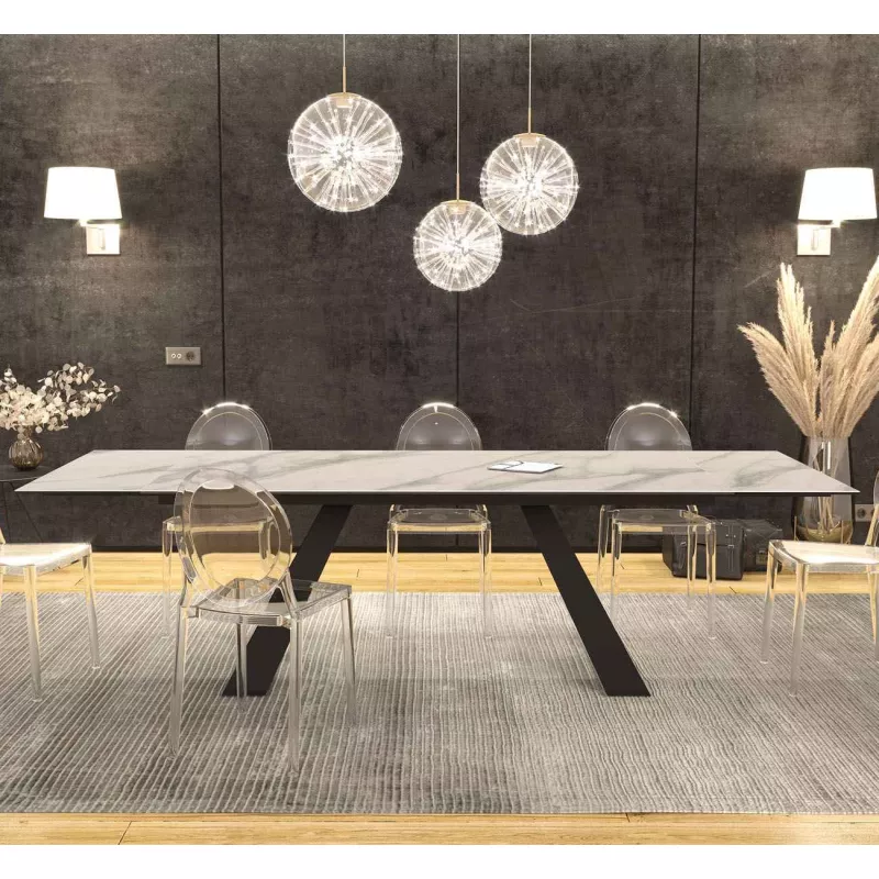 ASCENSION │Table extensible L 190-270 cm│Plateau céramique│Coloris à choix