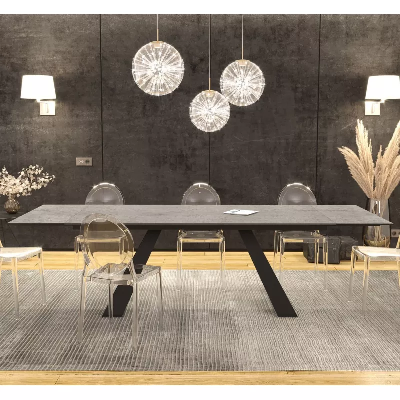 ASCENSION │Table extensible L 190-270 cm│Plateau céramique│Coloris à choix