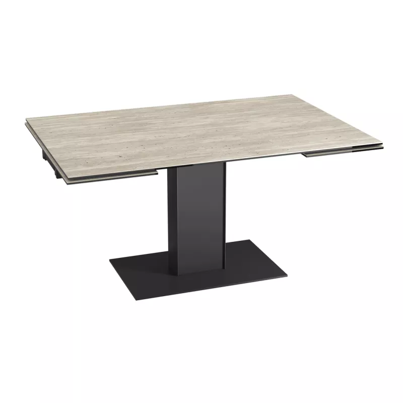 CONNEXION│Table extensible L 150-230 cm│Plateau céramique│Coloris à choix