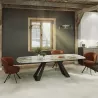 MICHIGAN│Table extensible L 190-270 cm│Plateau céramique│Coloris à choix