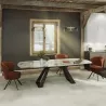 MICHIGAN│Table extensible L 190-270 cm│Plateau céramique│Coloris à choix