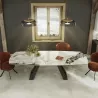 MICHIGAN│Table extensible L 190-270 cm│Plateau céramique│Coloris à choix