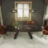 MICHIGAN│Table extensible L 190-270 cm│Plateau céramique│Coloris à choix