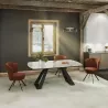 MICHIGAN│Table extensible L 190-270 cm│Plateau céramique│Coloris à choix