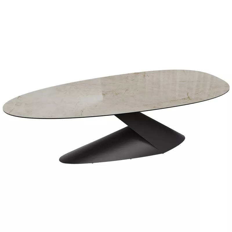 PROXIMA│Table L 270 cm│Plateau céramique│Coloris à choix