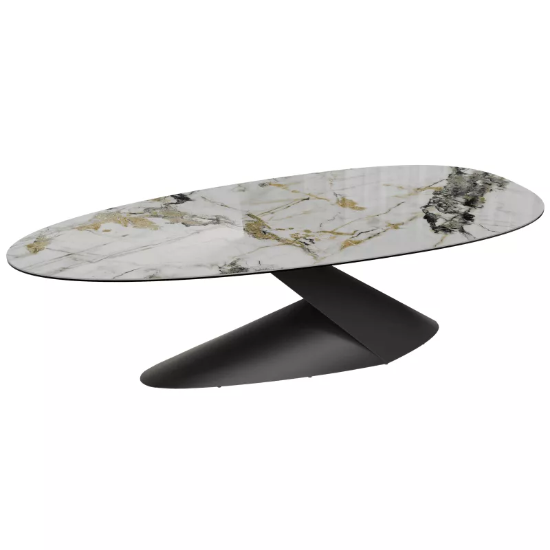 PROXIMA│Table L 270 cm│Plateau céramique│Coloris à choix
