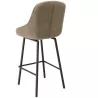 SAN FRANCISCO │Tabouret H115 cm - Assise pivotante 180° avec rappel│Tissus à choix