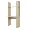 STRAW│Bibliothèque bureau│82x32/52xh72/175 cm