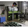 STREAM│Bureau gamer│Noir│167x60xh145 cm
