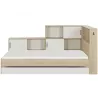ERWAN│Lit enfant rangements│90x200 cm│Châtaignier naturel