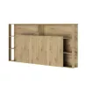 GENARO│Tête de lit│L218xh106 cm│Chêne artisan