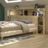 GENARO│Tête de lit│L218xh106 cm│Chêne artisan