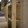 GENARO│Tête de lit│L218xh106 cm│Chêne artisan