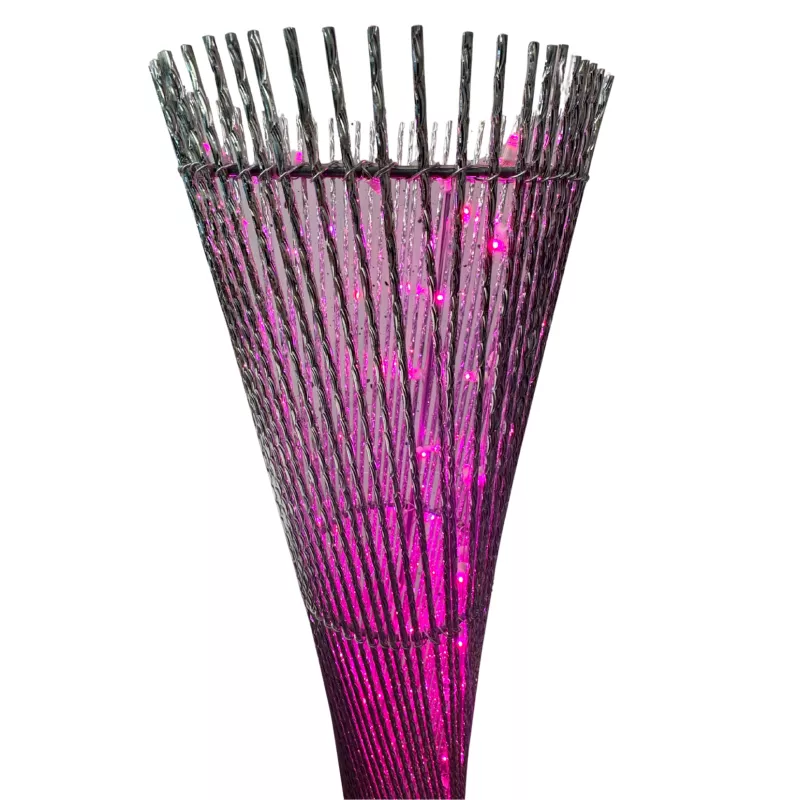 GLOBO│Lampe décorative - lumières roses │aluminium