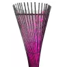 GLOBO│Lampe décorative - lumières roses │aluminium